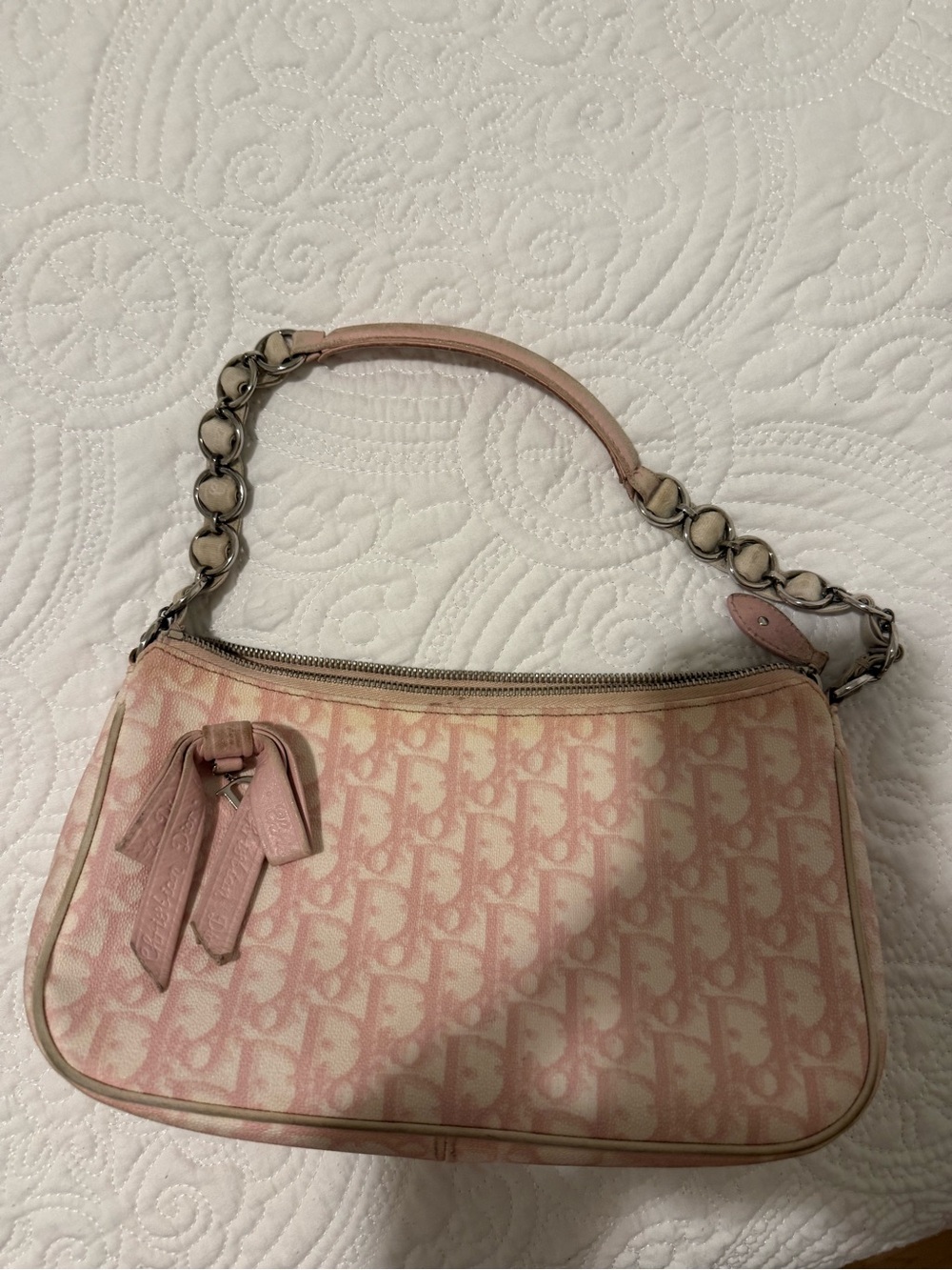 *No offers* Vintage Pink Dior Girly Romantique Bag Y2K 2006 John Galliano - Picture 2 of 10